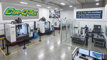 Cir-Q-Tek precision CNC machining facility with quality inspection equipment