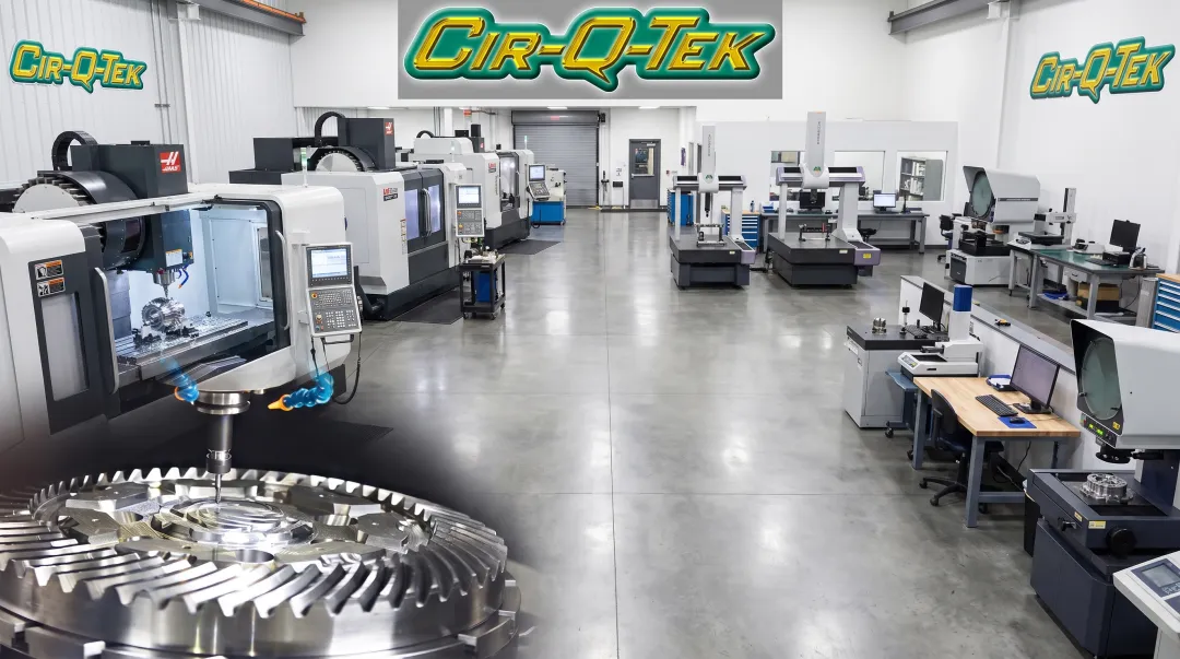 Cir-Q-Tek precision CNC machining facility with multi-axis equipment