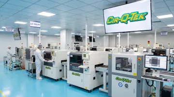 Cir-Q-Tek dual US-Shenzhen manufacturing facility with certified SMT inspection lines