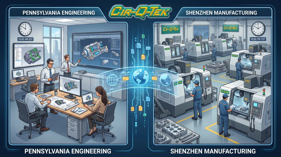 Cir-Q-Tek Pennsylvania and Shenzhen dual facility CNC operations