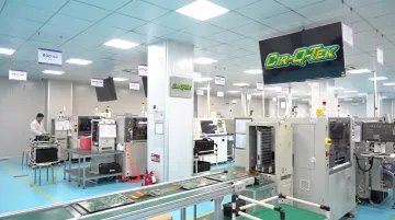 Cir-Q-Tek SMT production line for fine-pitch BGA assembly