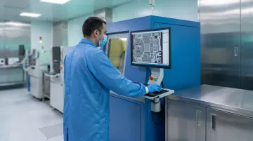 High-reliability multilayer PCB manufacturing facility with automated inspection equipment