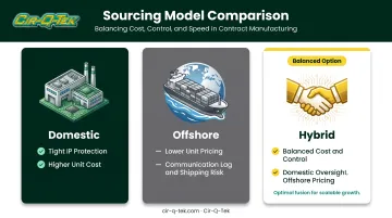 Domestic versus offshore versus hybrid PCB assembly sourcing model comparison
