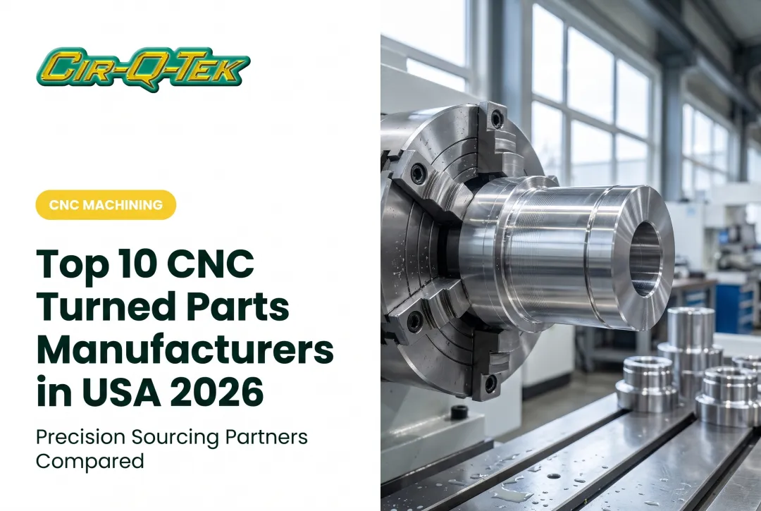 Top 10 CNC Turned Parts Manufacturers in USA 2026