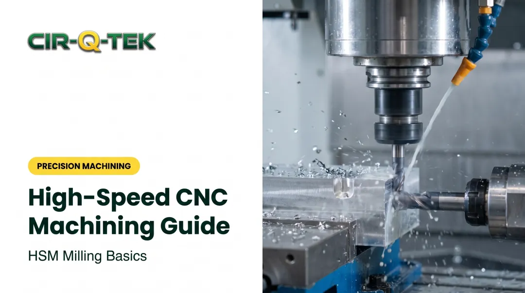 High-Speed CNC Machining Guide: HSM Milling Basics