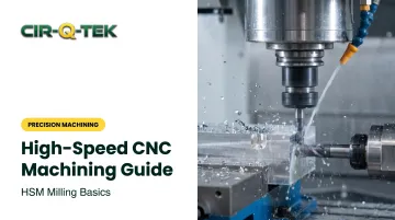 High-Speed CNC Machining Guide: HSM Milling Basics