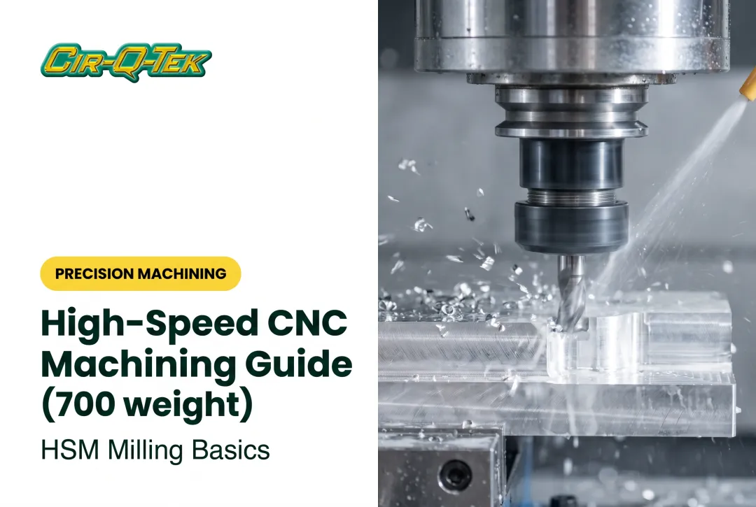 High-Speed CNC Machining Guide: HSM Milling Basics