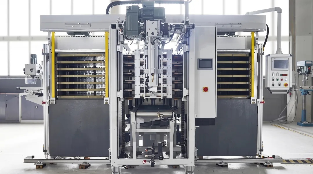 PCB fabrication facility with drilling and lamination equipment for multilayer boards