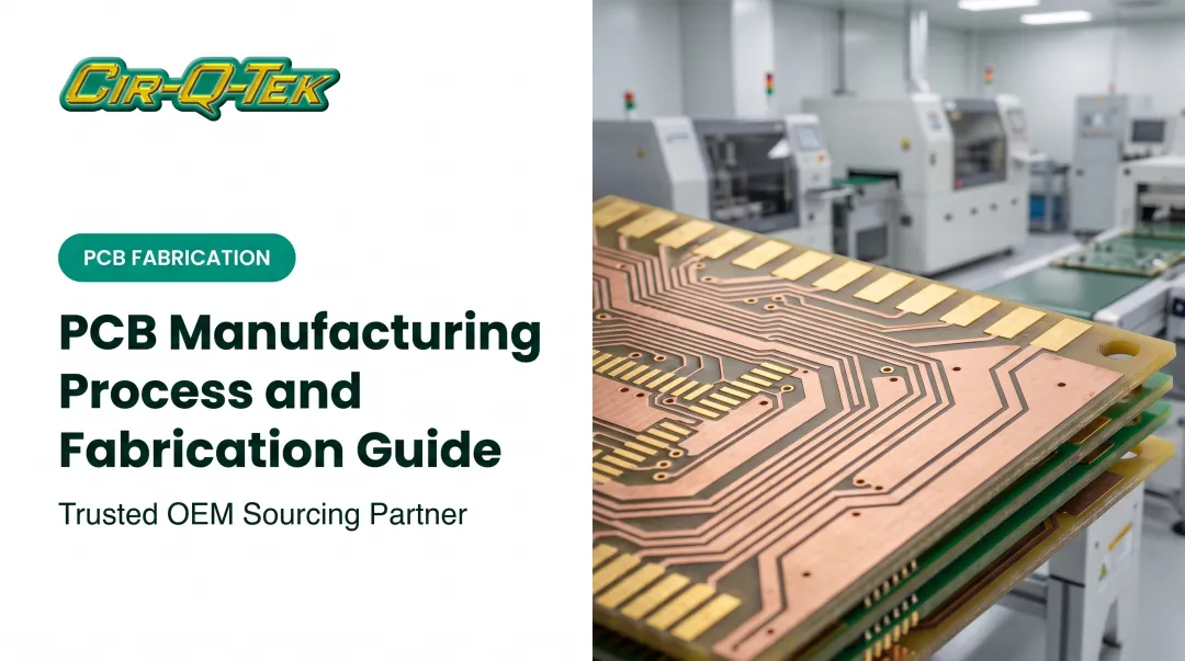 PCB Manufacturing Process and Fabrication Guide