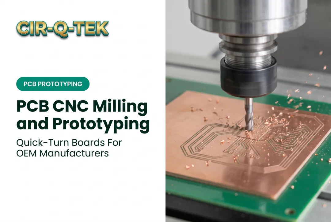 PCB CNC Milling and Prototyping