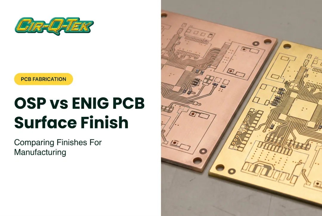 OSP vs ENIG PCB Surface Finish