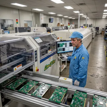 Automated PCB assembly inspection