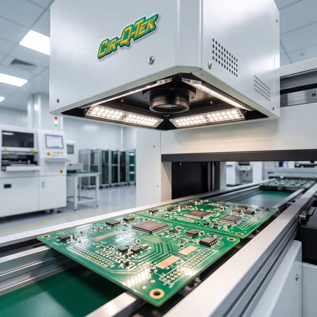 Automated inspection of a populated circuit board