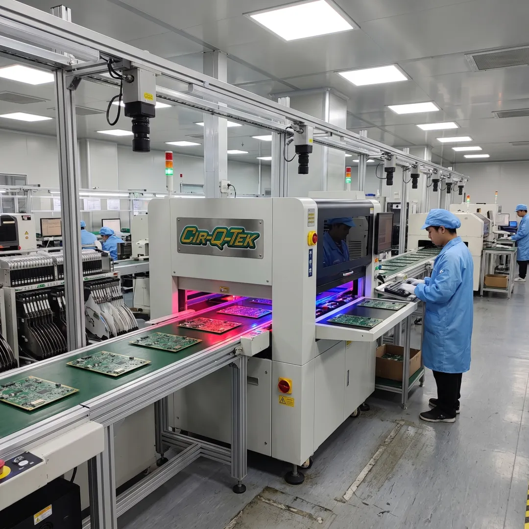 Automated inspection of assembled circuit boards