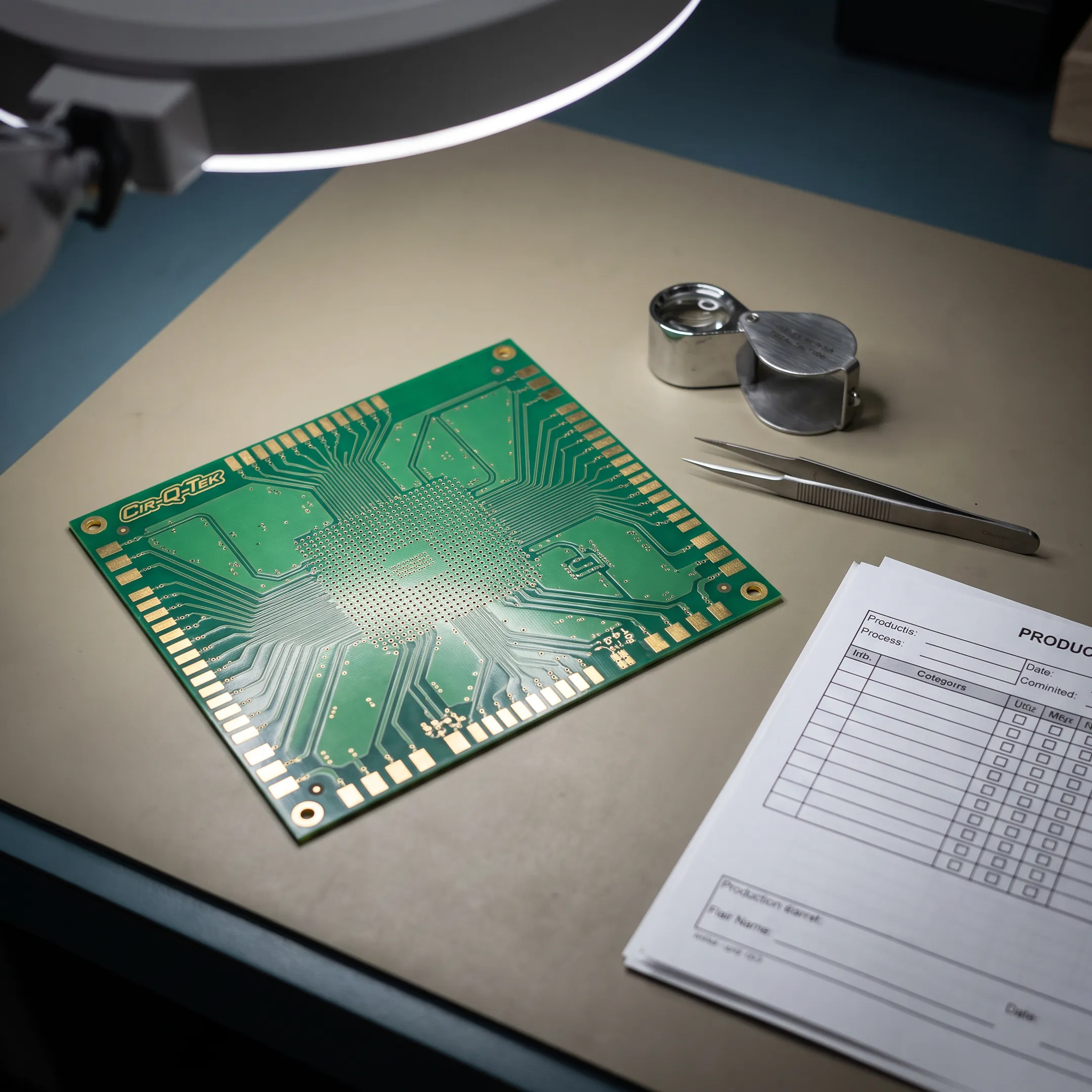 Multilayer RF circuit board fabrication