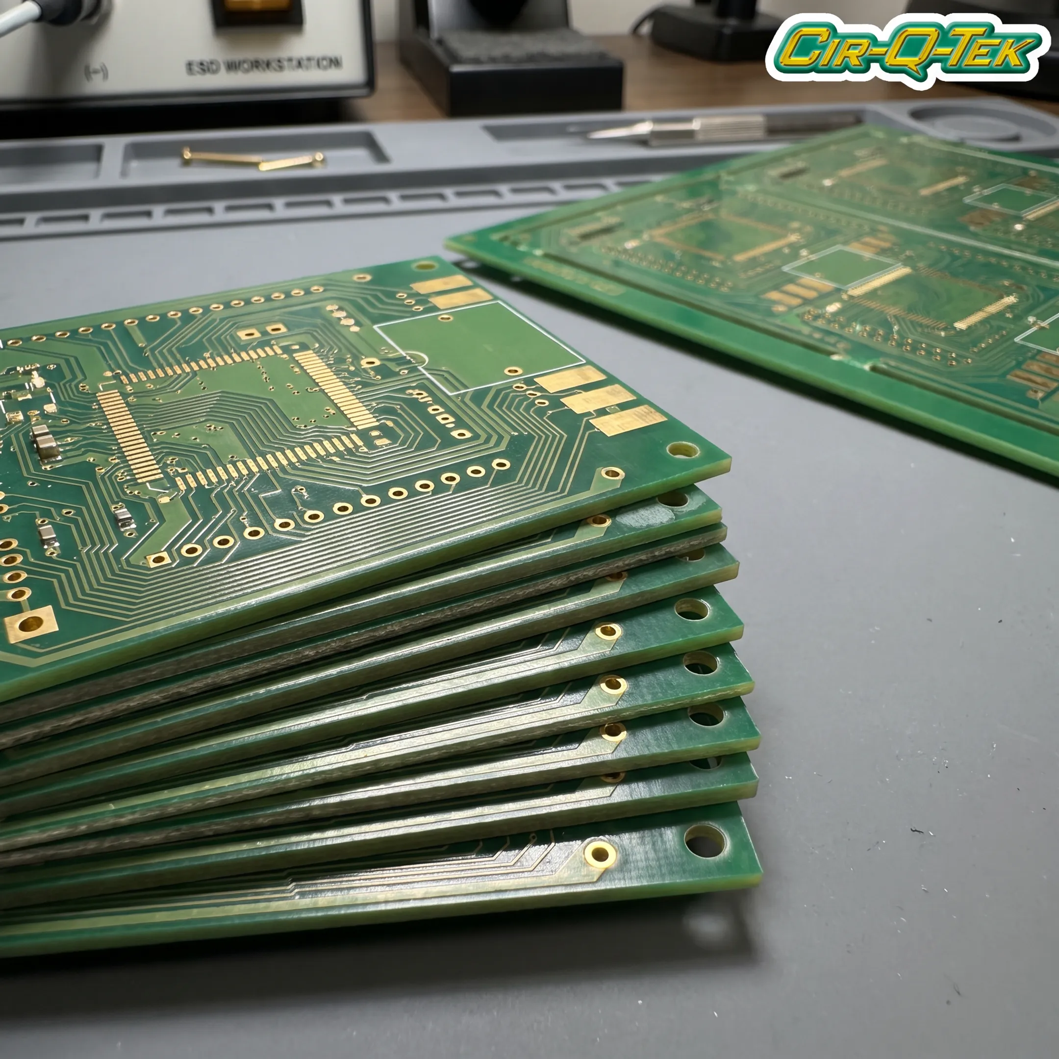 Fabricated multilayer printed circuit boards
