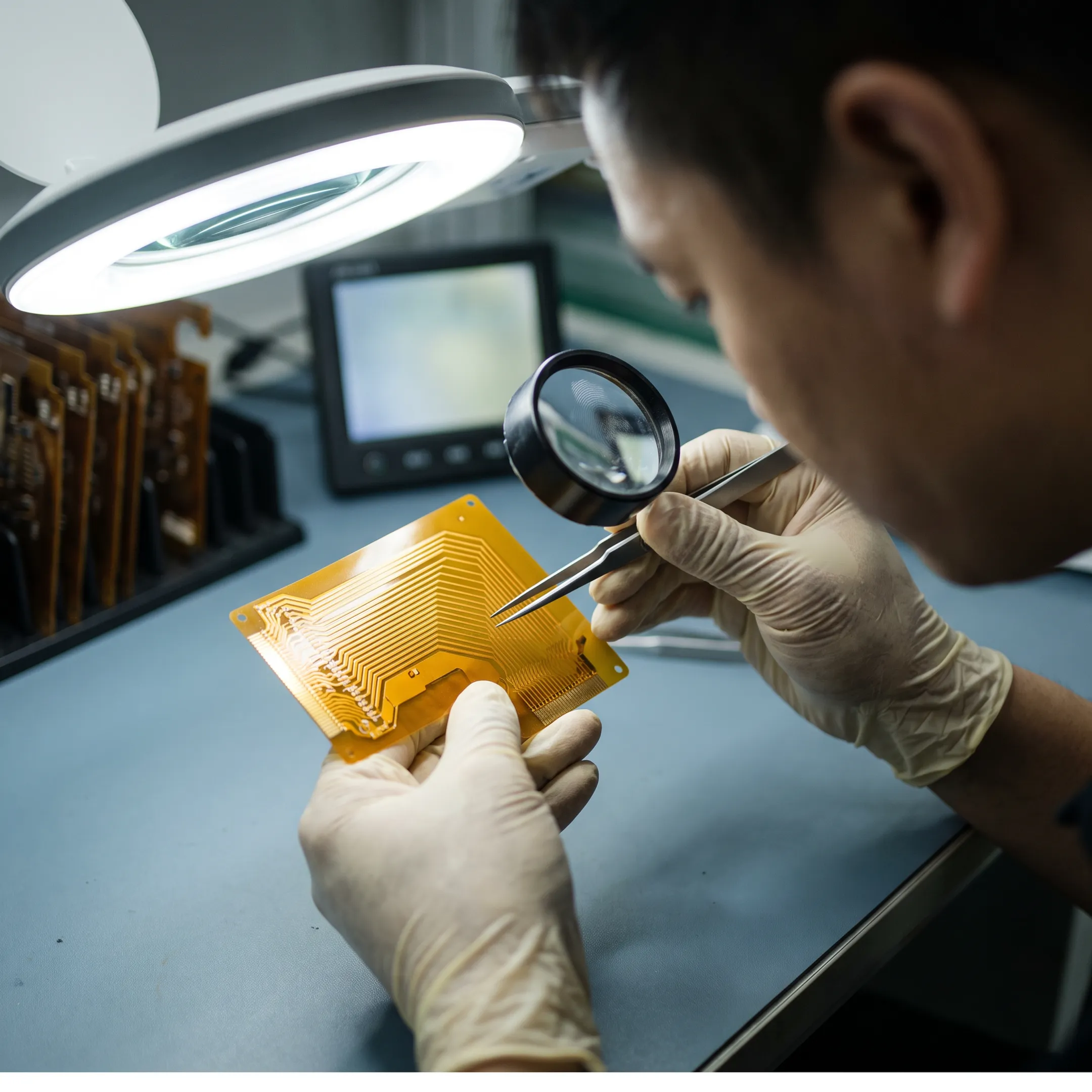 Flexible printed circuit board in electronics manufacturing