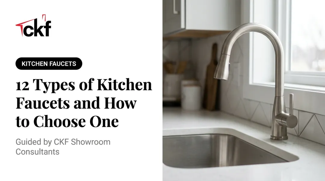 12 Types of Kitchen Faucets and How to Choose One