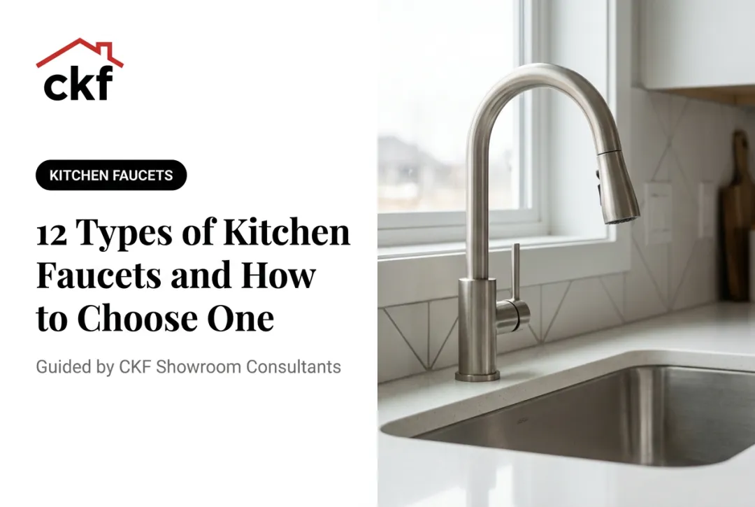 12 Types of Kitchen Faucets and How to Choose One