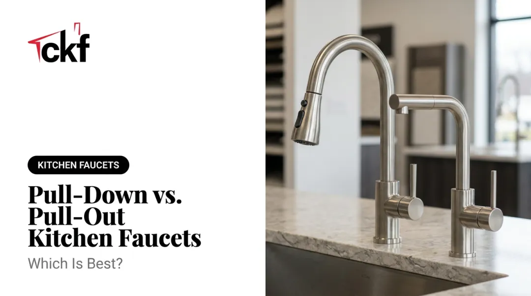 Pull-Down vs. Pull-Out Kitchen Faucets: Which Is Best?