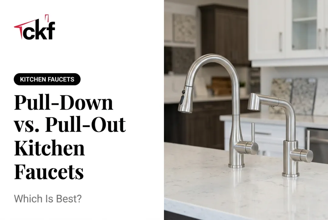 Pull-Down vs. Pull-Out Kitchen Faucets: Which Is Best?