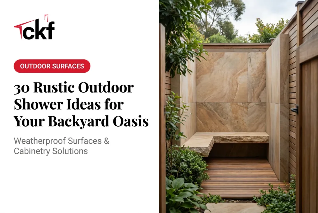 30 Rustic Outdoor Shower Ideas for Your Backyard Oasis