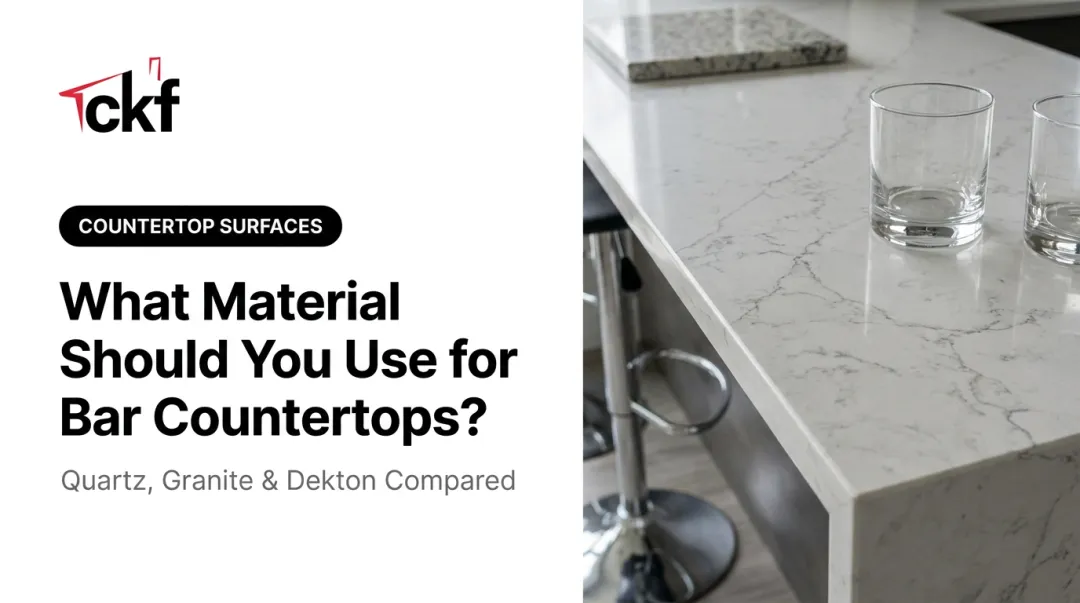 What Material Should You Use for Bar Countertops?