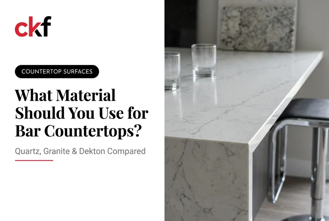 What Material Should You Use for Bar Countertops?