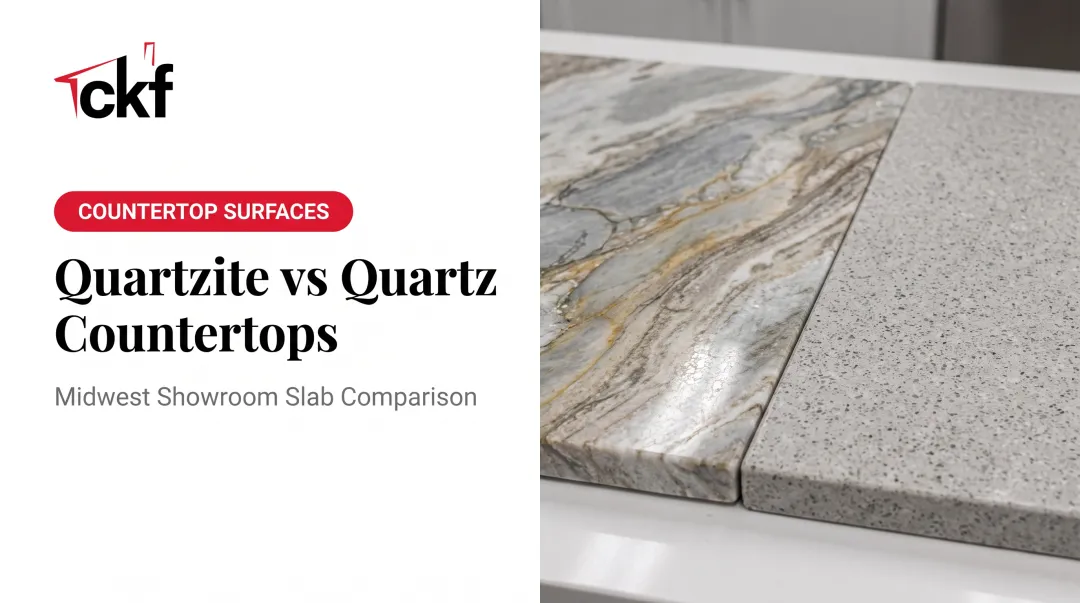 Quartzite vs Quartz Countertops