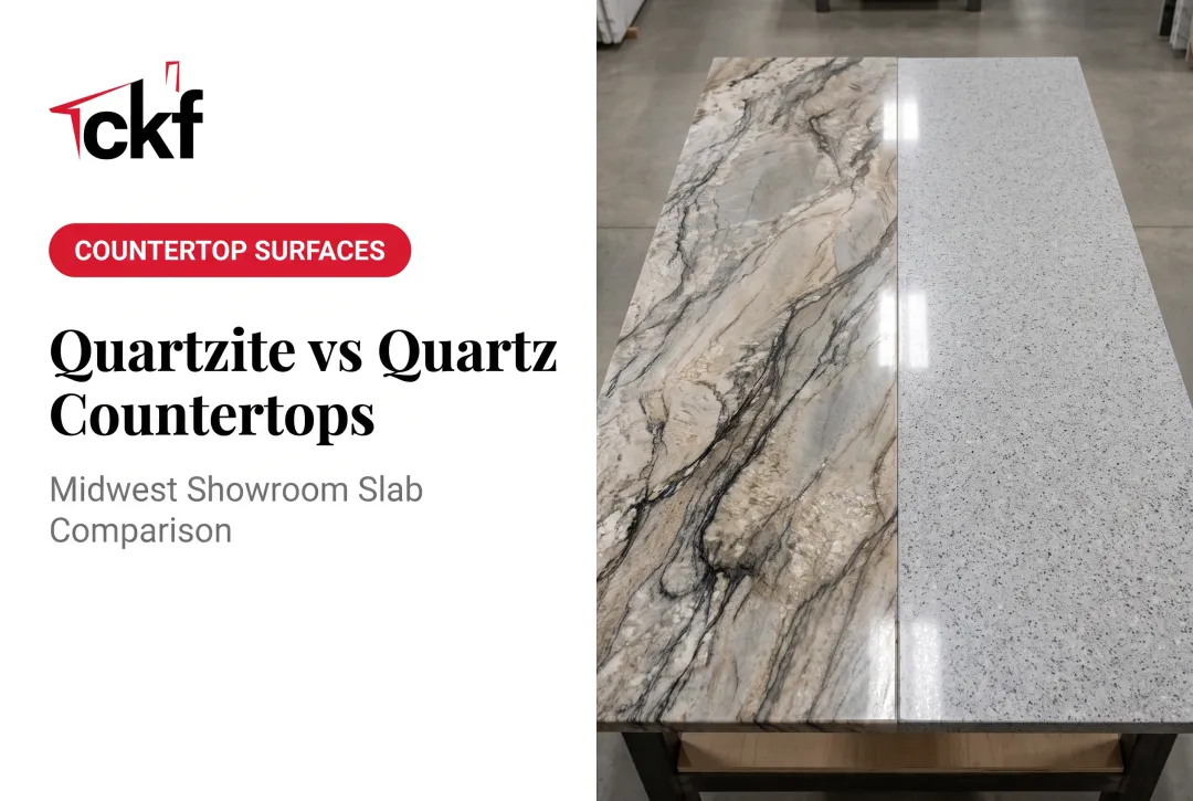 Quartzite vs Quartz Countertops