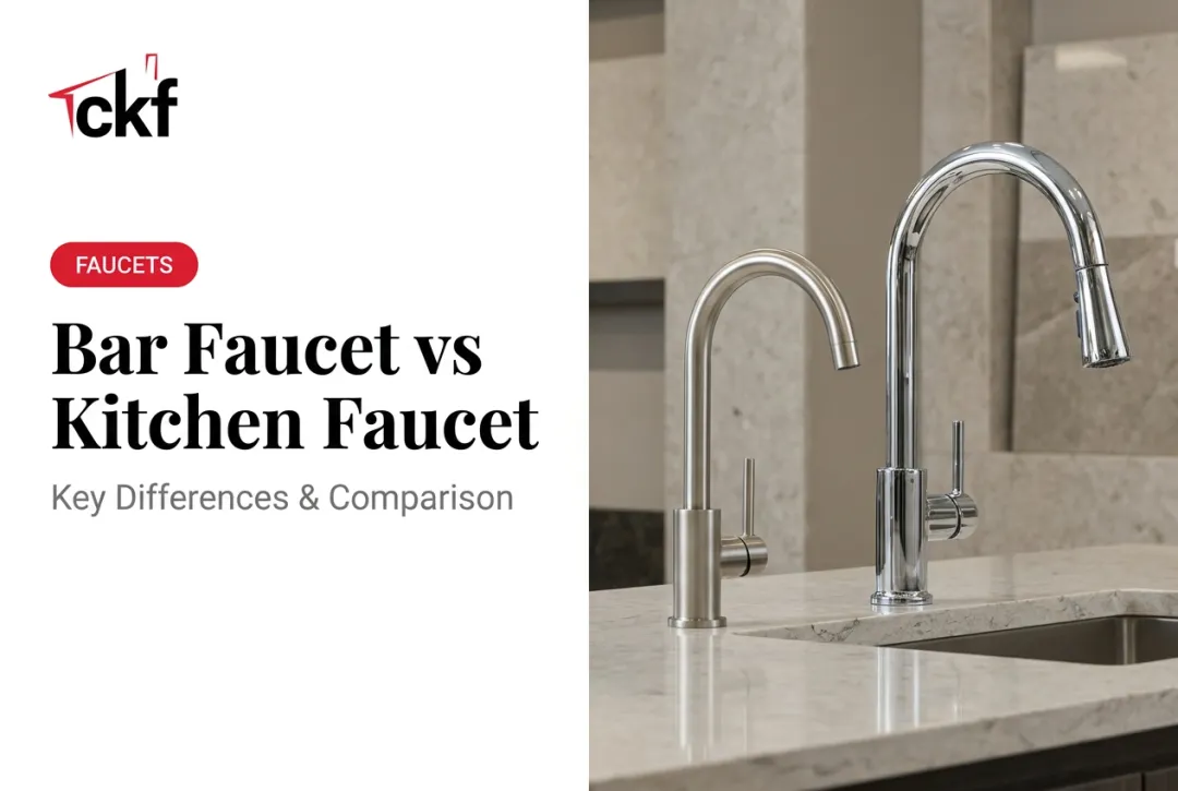 Bar Faucet vs Kitchen Faucet: Key Differences & Comparison