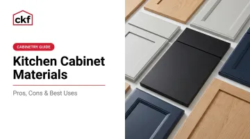 Kitchen Cabinet Materials: Pros, Cons &amp; Best Uses