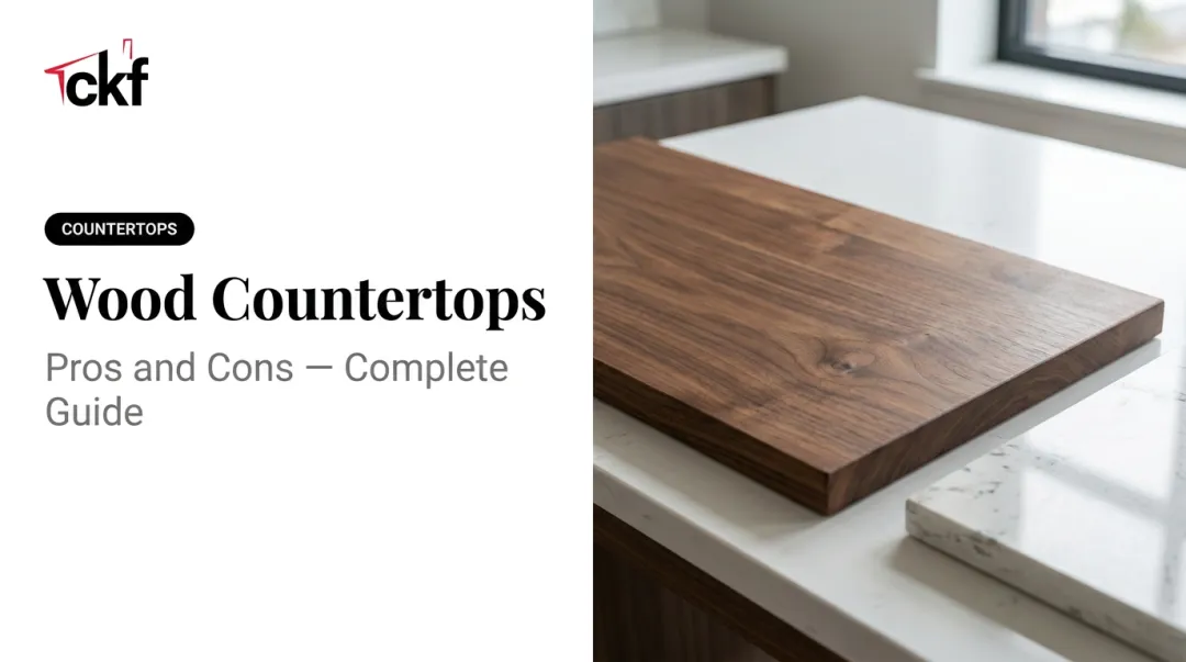 Wood Countertops: Pros and Cons — Complete Guide
