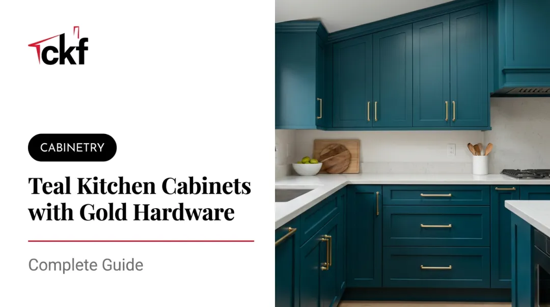 Teal Kitchen Cabinets with Gold Hardware: Complete Guide