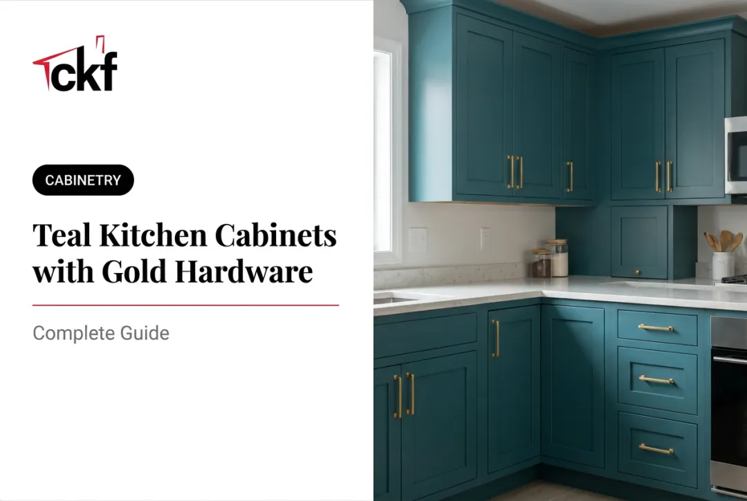 Teal Kitchen Cabinets with Gold Hardware: Complete Guide