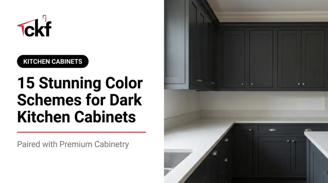 15 Stunning Color Schemes for Dark Kitchen Cabinets