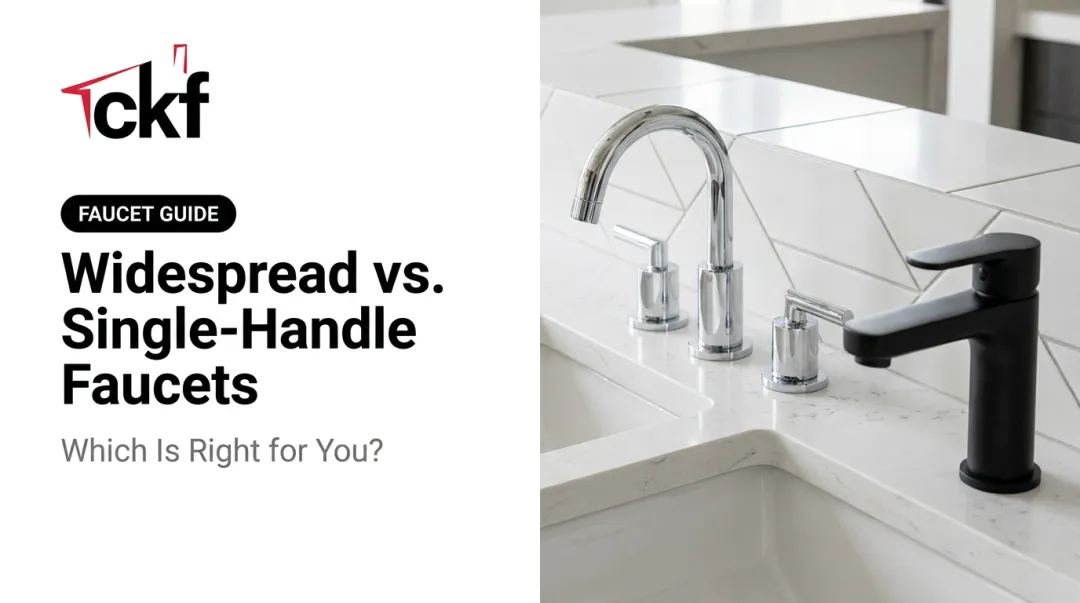 Widespread vs. Single-Handle Faucets: Which Is Right for You?
