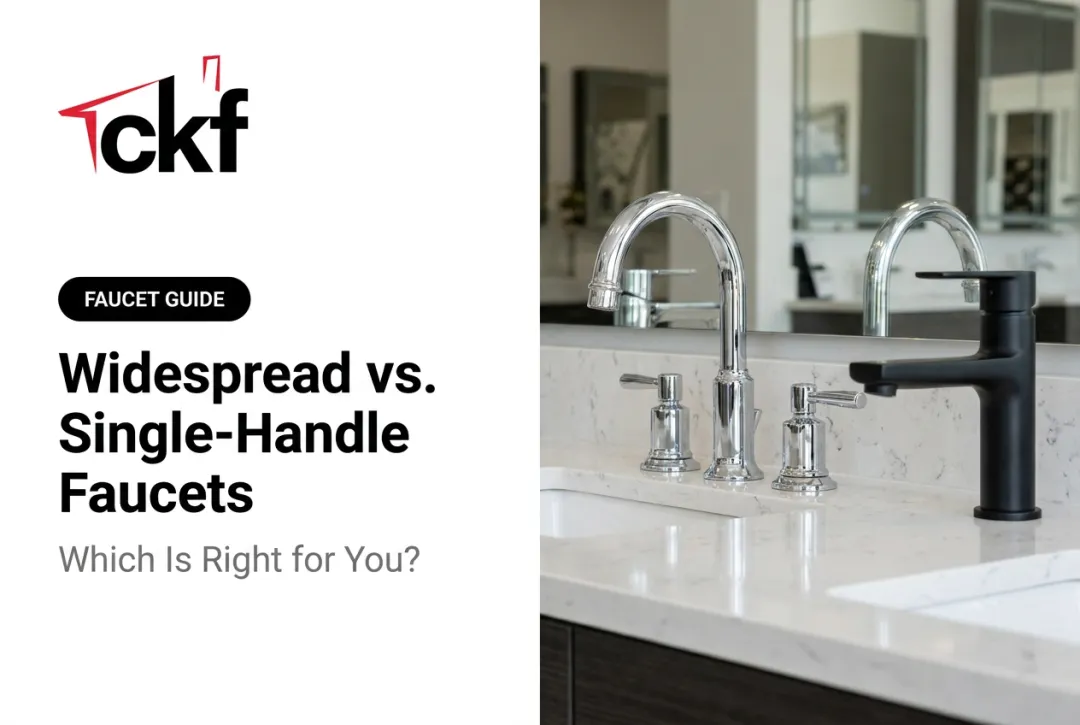 Widespread vs. Single-Handle Faucets: Which Is Right for You?