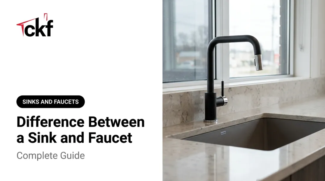 Difference Between a Sink and Faucet: Complete Guide