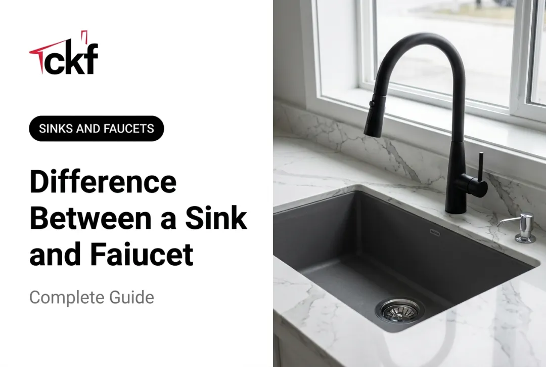 Difference Between a Sink and Faucet: Complete Guide