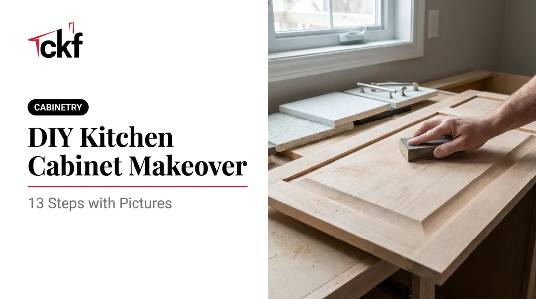 DIY Kitchen Cabinet Makeover: 13 Steps with Pictures