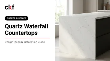 Quartz Waterfall Countertops: Design Ideas & Installation Guide