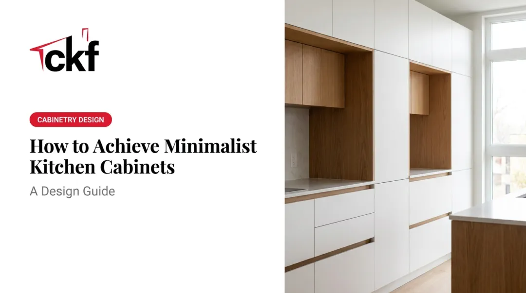 How to Achieve Minimalist Kitchen Cabinets: A Design Guide