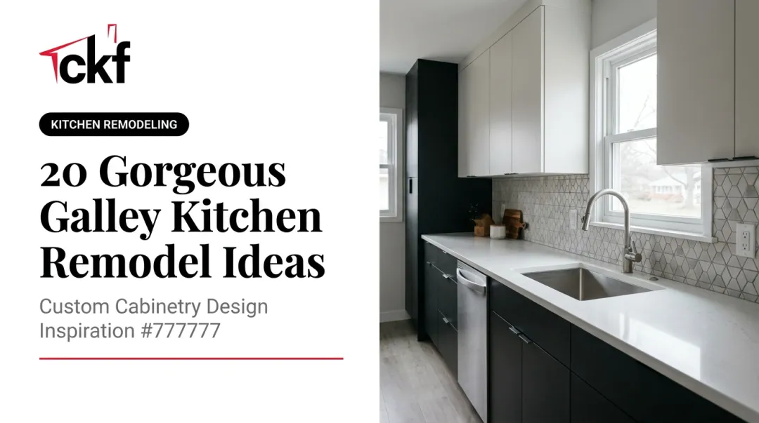 20 Gorgeous Galley Kitchen Remodel Ideas