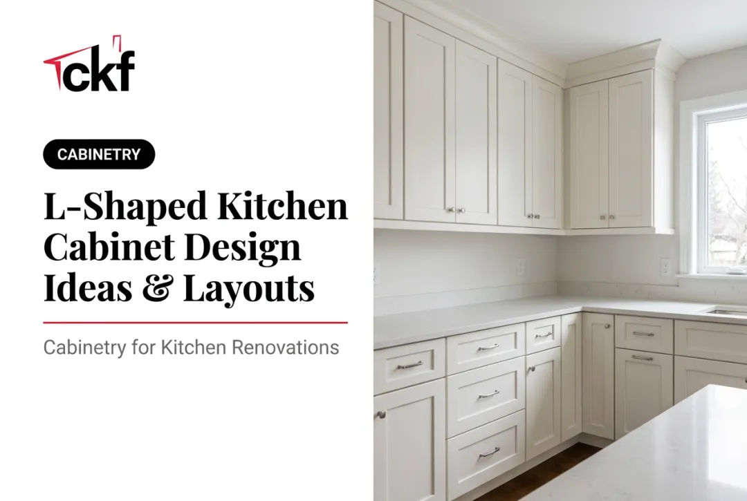 L-Shaped Kitchen Cabinet Design Ideas & Layouts