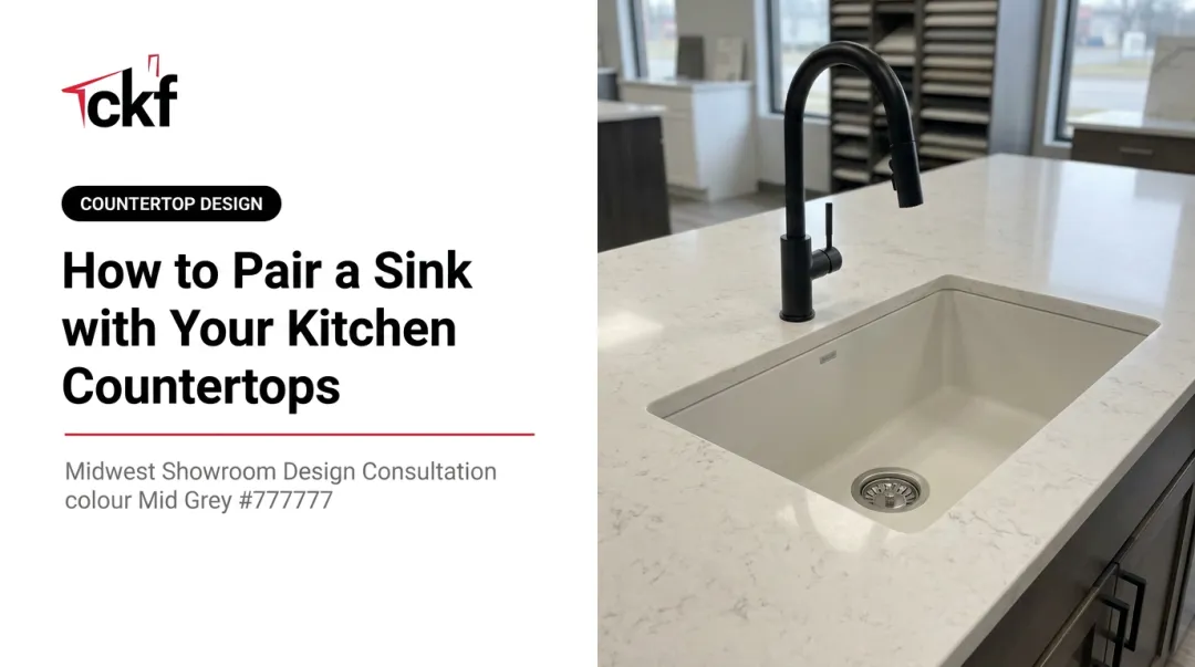 How to Pair a Sink with Your Kitchen Countertops