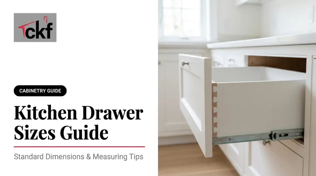 Kitchen Drawer Sizes Guide: Standard Dimensions & Measuring Tips