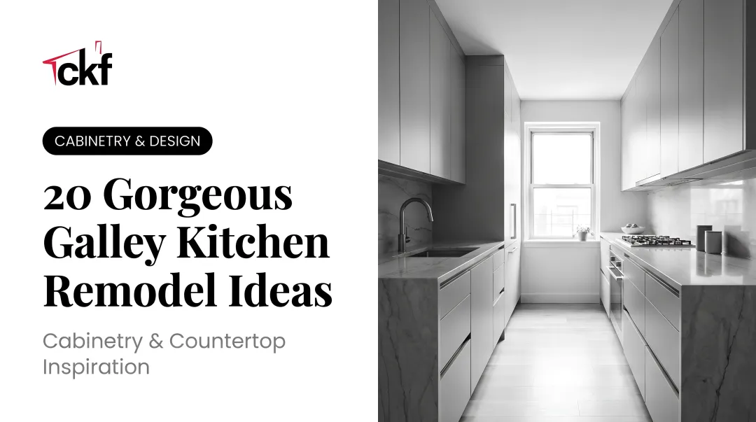 20 Gorgeous Galley Kitchen Remodel Ideas