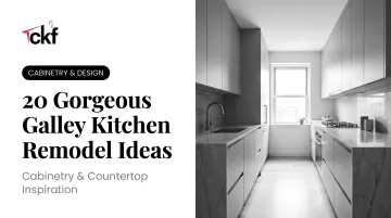 20 Gorgeous Galley Kitchen Remodel Ideas