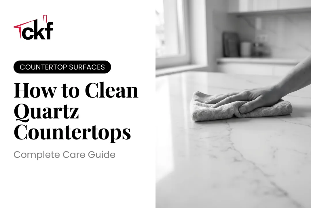 How to Clean Quartz Countertops: Complete Care Guide